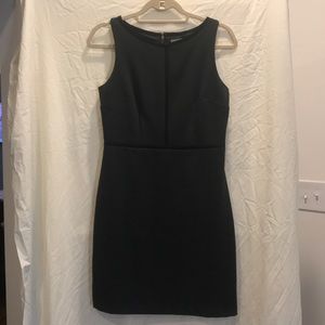 Green and Black Dress